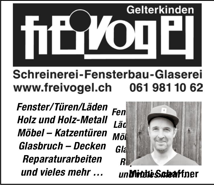 Freivogel, Schreinerei-Fensterbau-Glaserei