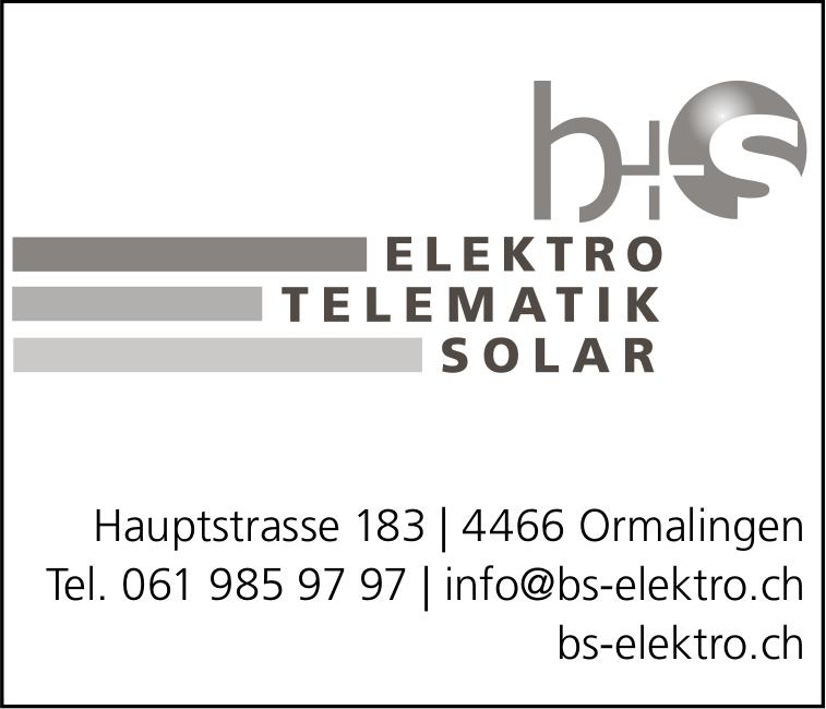 B+S, Ormalingen - Elektro, Telematik, Solar