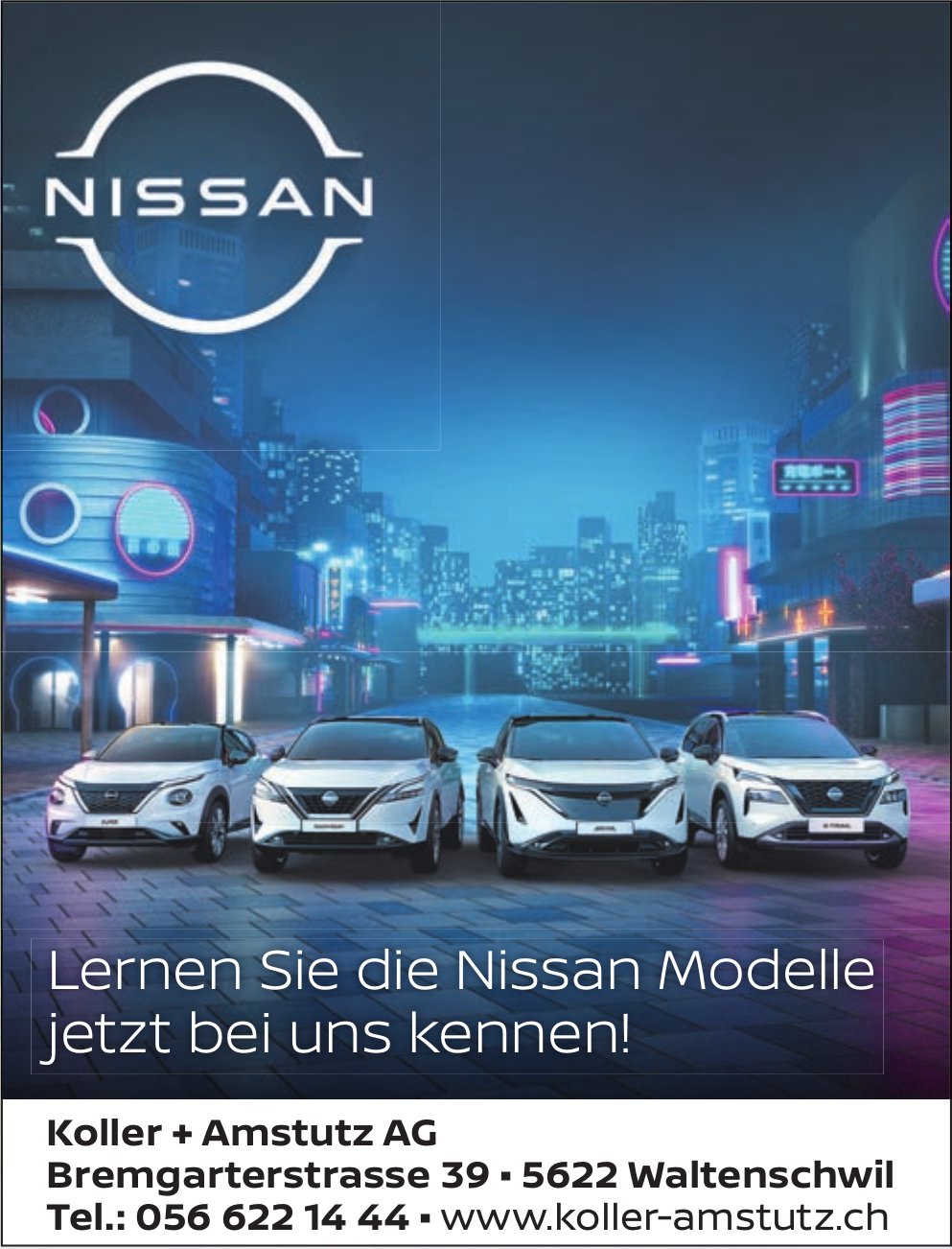 Koller + Amstutz AG, Waltenschwil - Nissan Modelle
