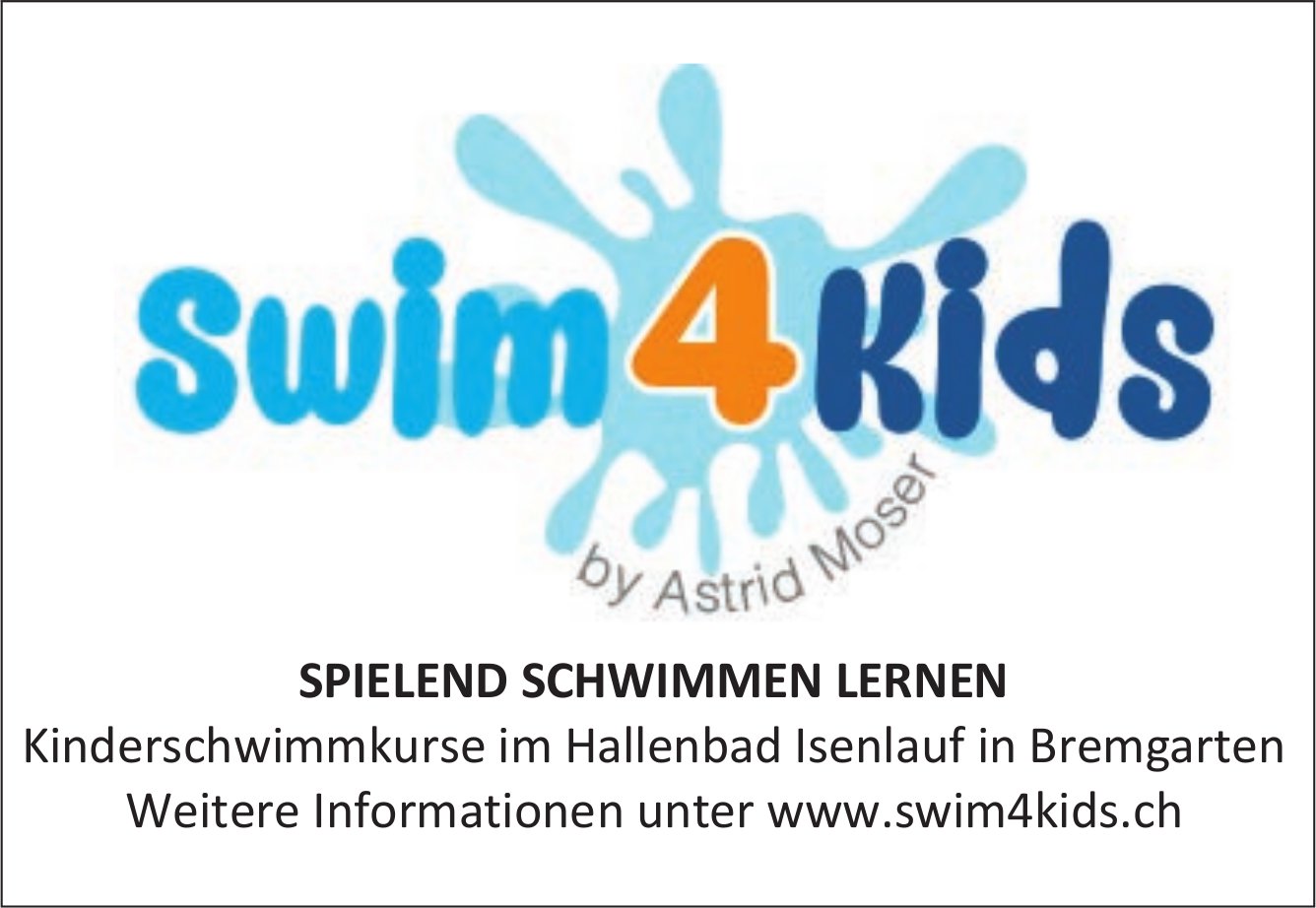 Swim4kids, Bremgarten - Kinderschwimmkurse