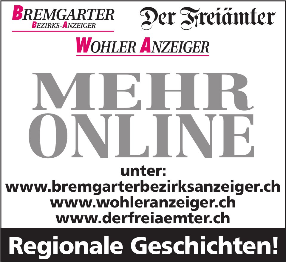 BBA/WA der Freiämter, Mehr Online