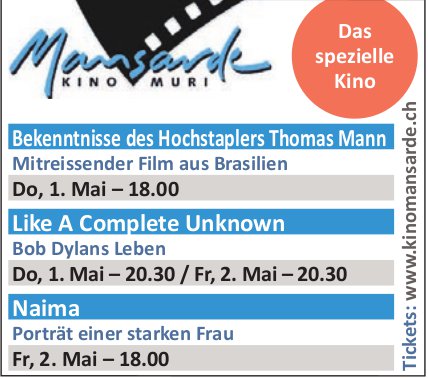 Kino Mansarde Muri