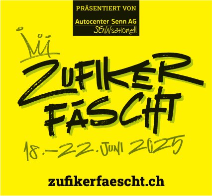 Zufikerfäscht, 18.-22. Juni