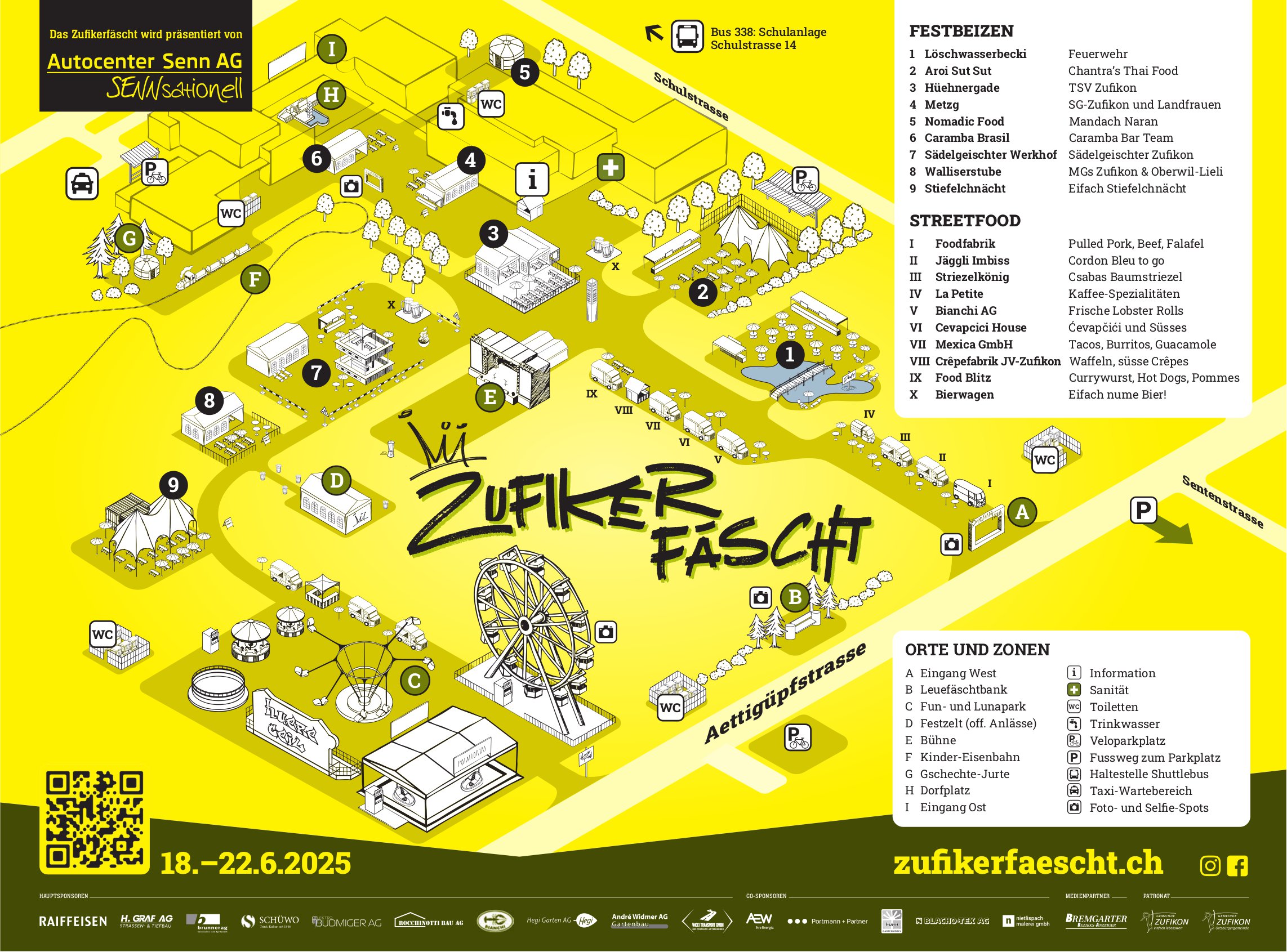 Zufikerfäscht, 18.-22. Juni