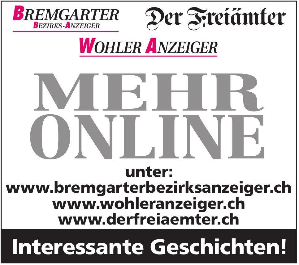 BBA/WA der Freiämter, Mehr Online