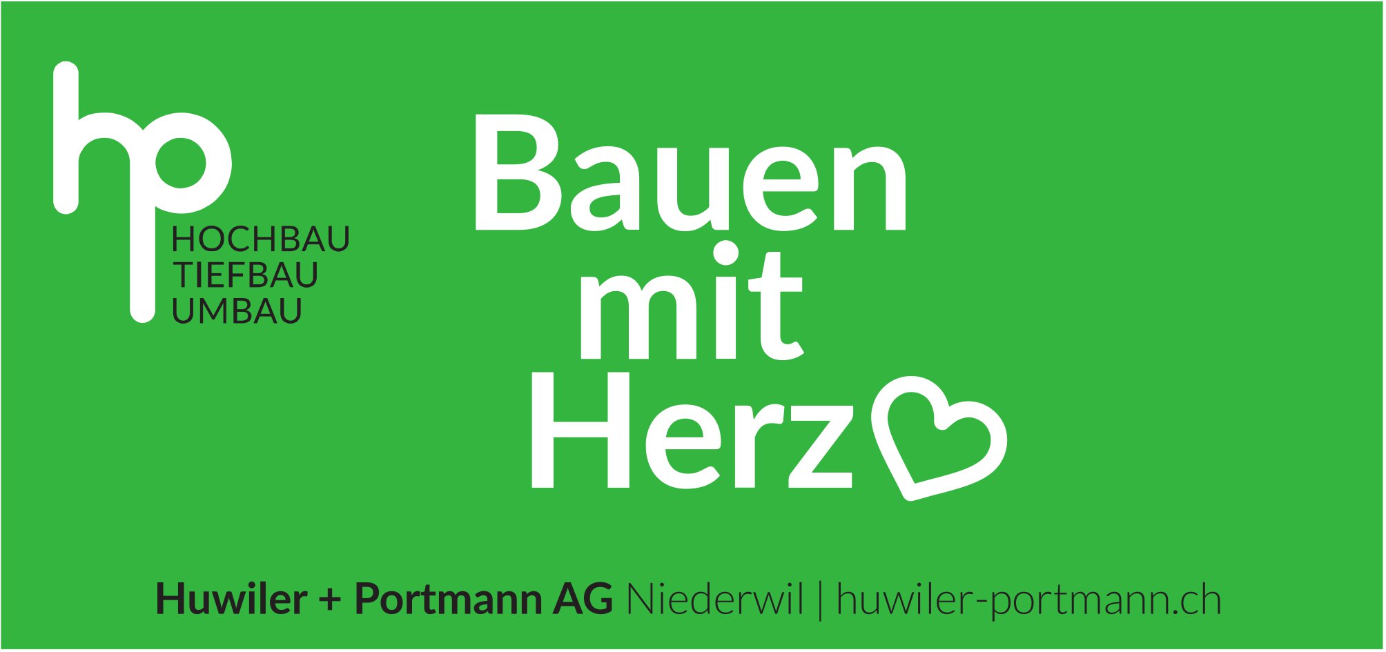 Huwiler+Portmann AG, Niederwil - Bauen mit Herz
