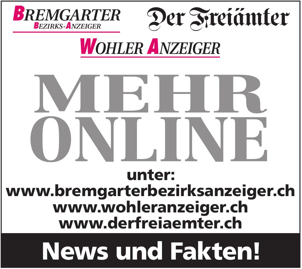 BBA / WA / Der Freiämter, Mehr Online