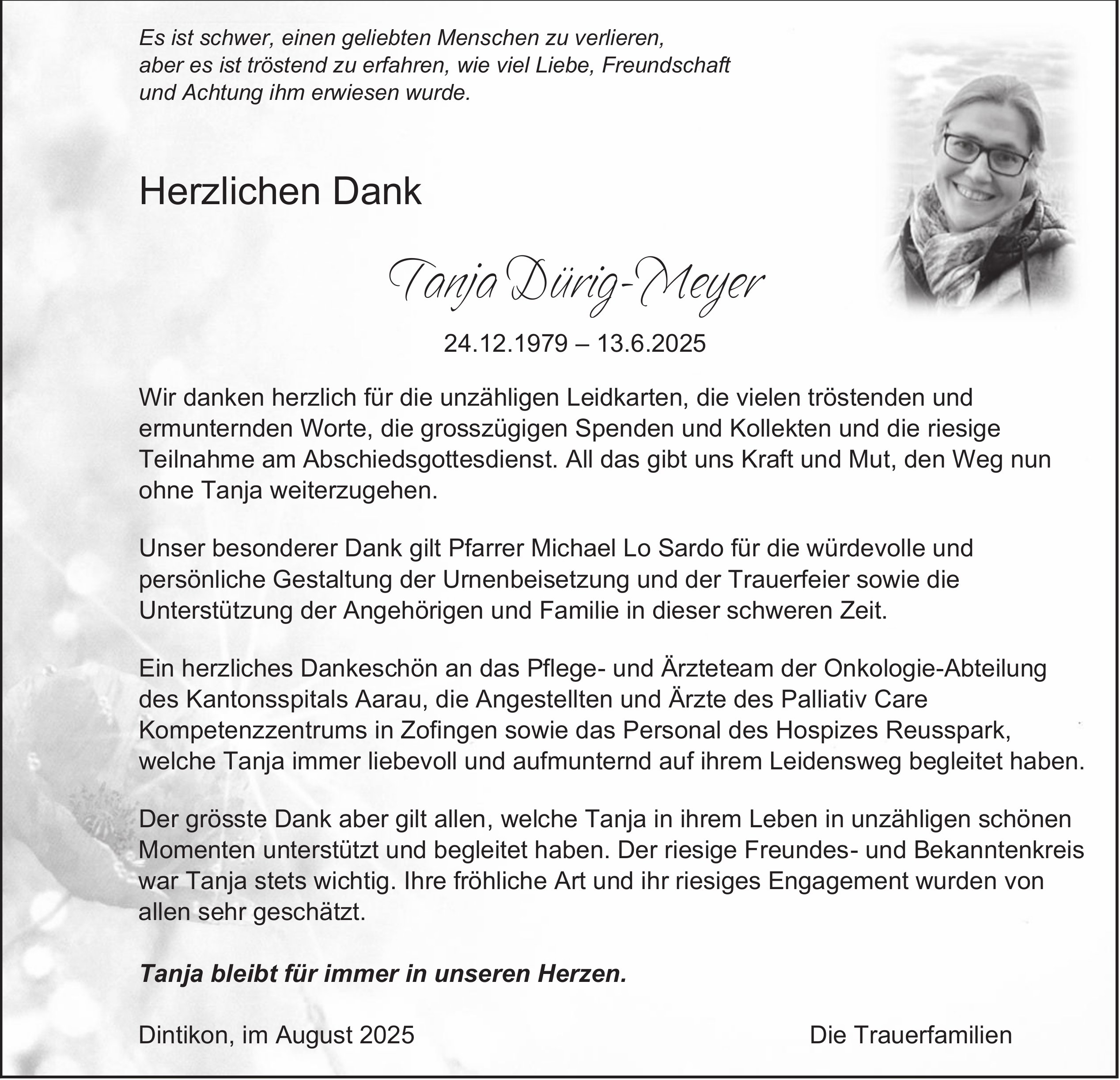 Tanja Dürig-Meyer, im August 2025 / DS