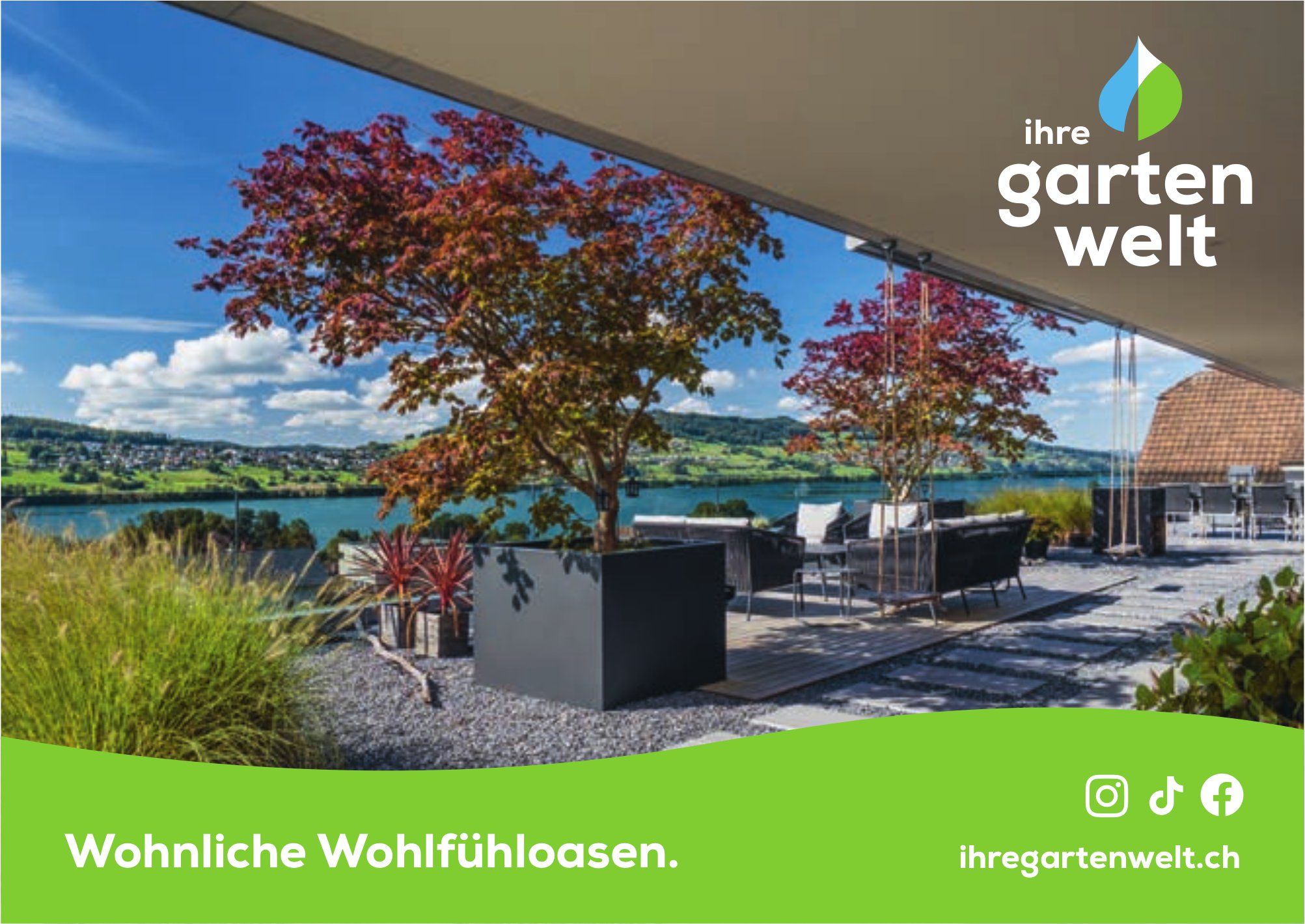 Ihre Gartenwelt, Wohnliche Wohlfühloasen