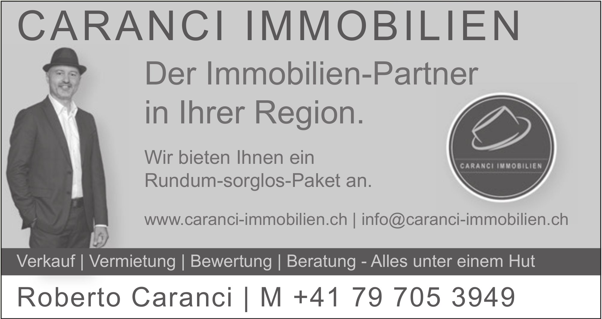 Caranci Immobilien, Der Immobilien-Partner in Ihrer Region