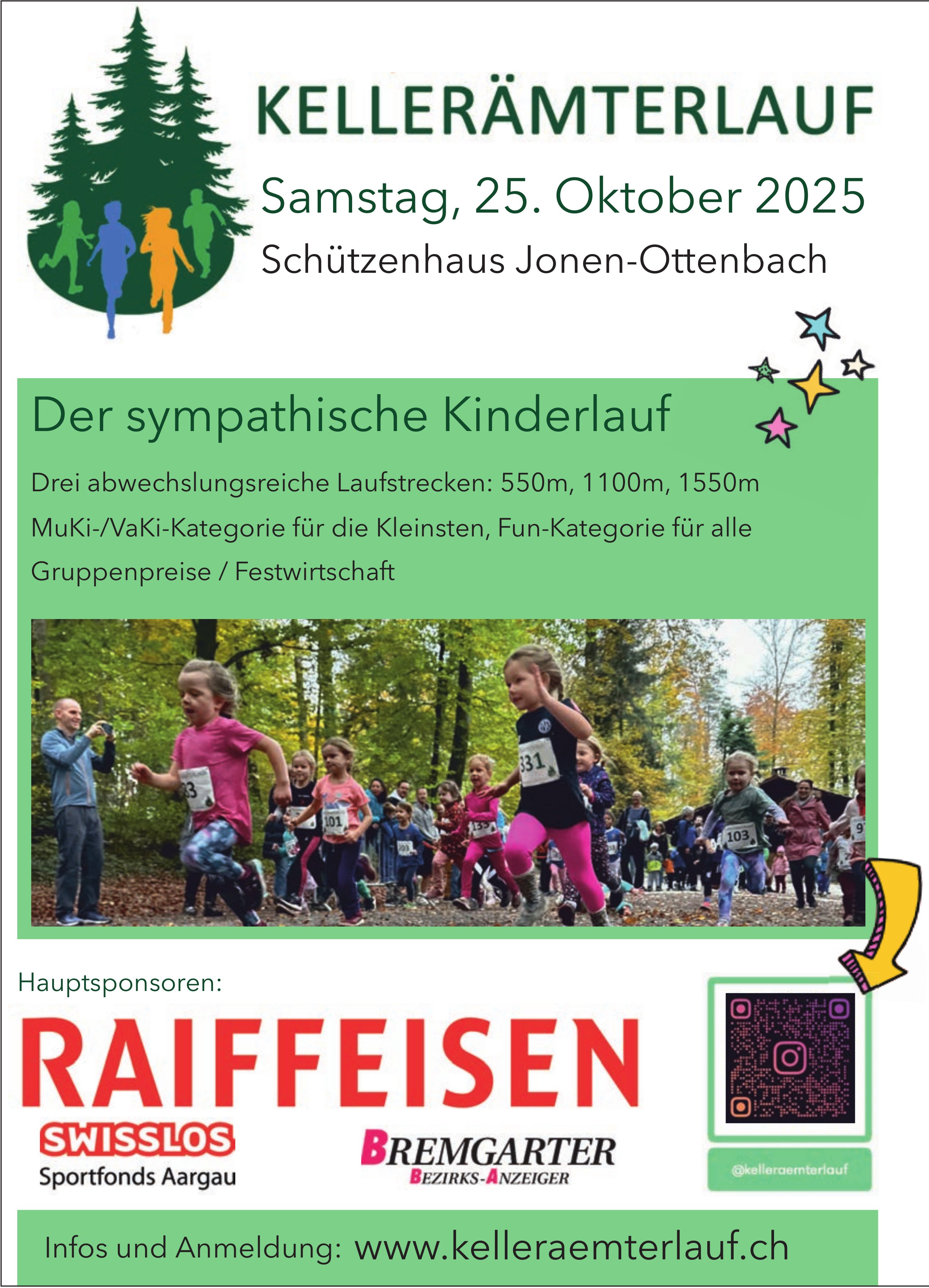 Kellerämterlauf, 25. Oktober, Schützenhaus Jonen-Ottenbach