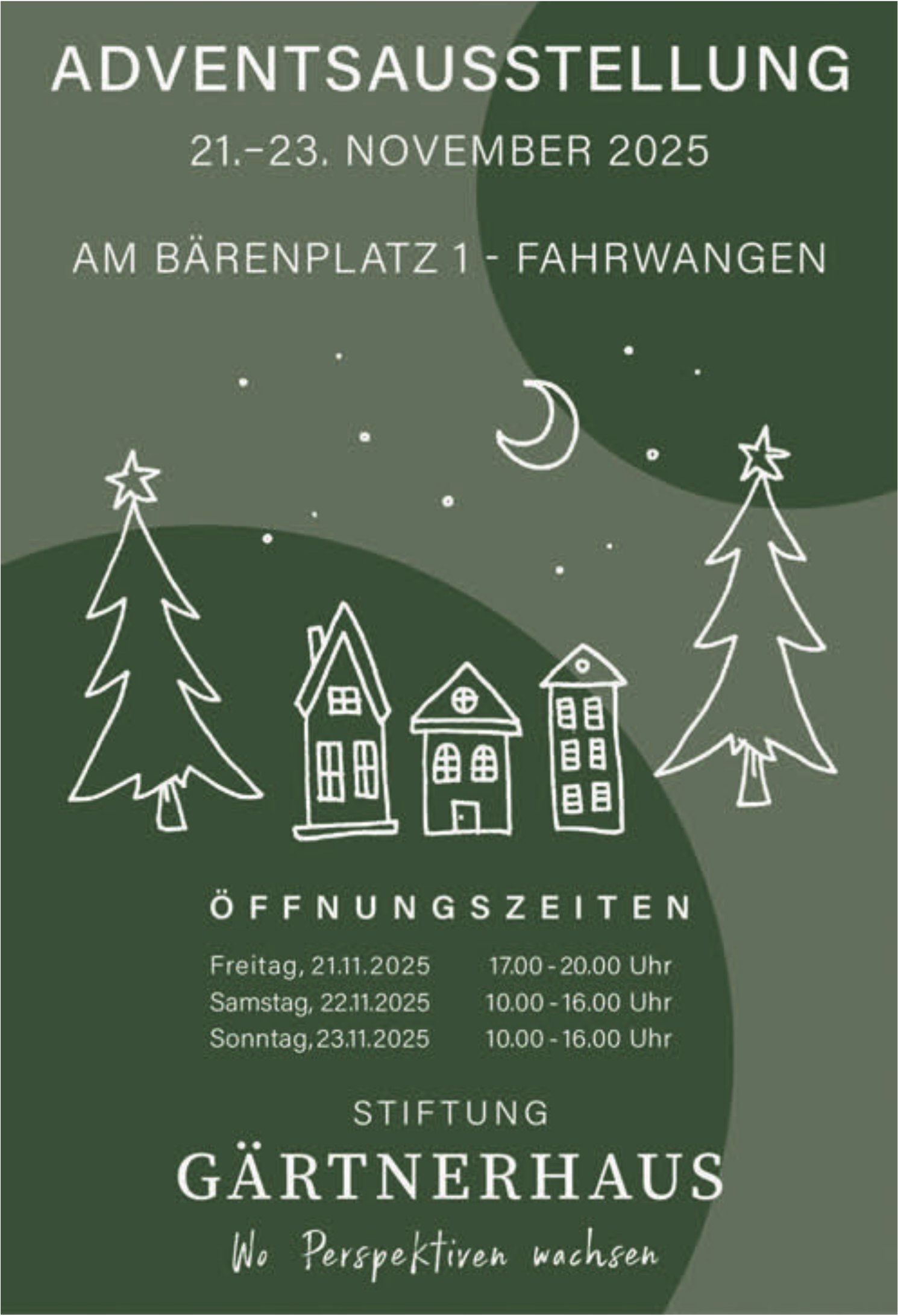 Adventsausstellung, 21. - 23. November, Am Bärenplatz 1 - Fahrwangen