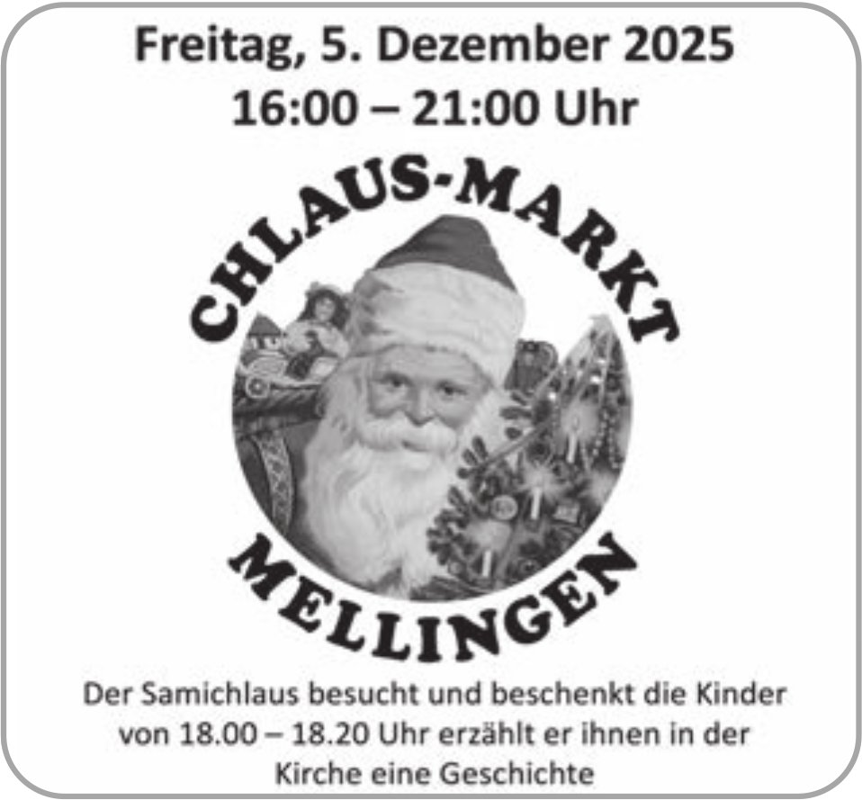 Chlaus-Markt Mellingen, 5. Dezember