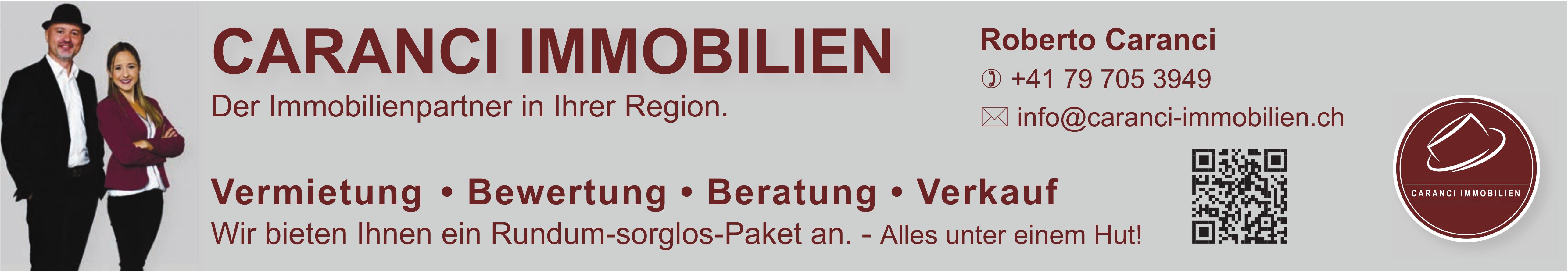 Caranci Immobilien, Vermietung • Bewertung • Beratung • Verkauf