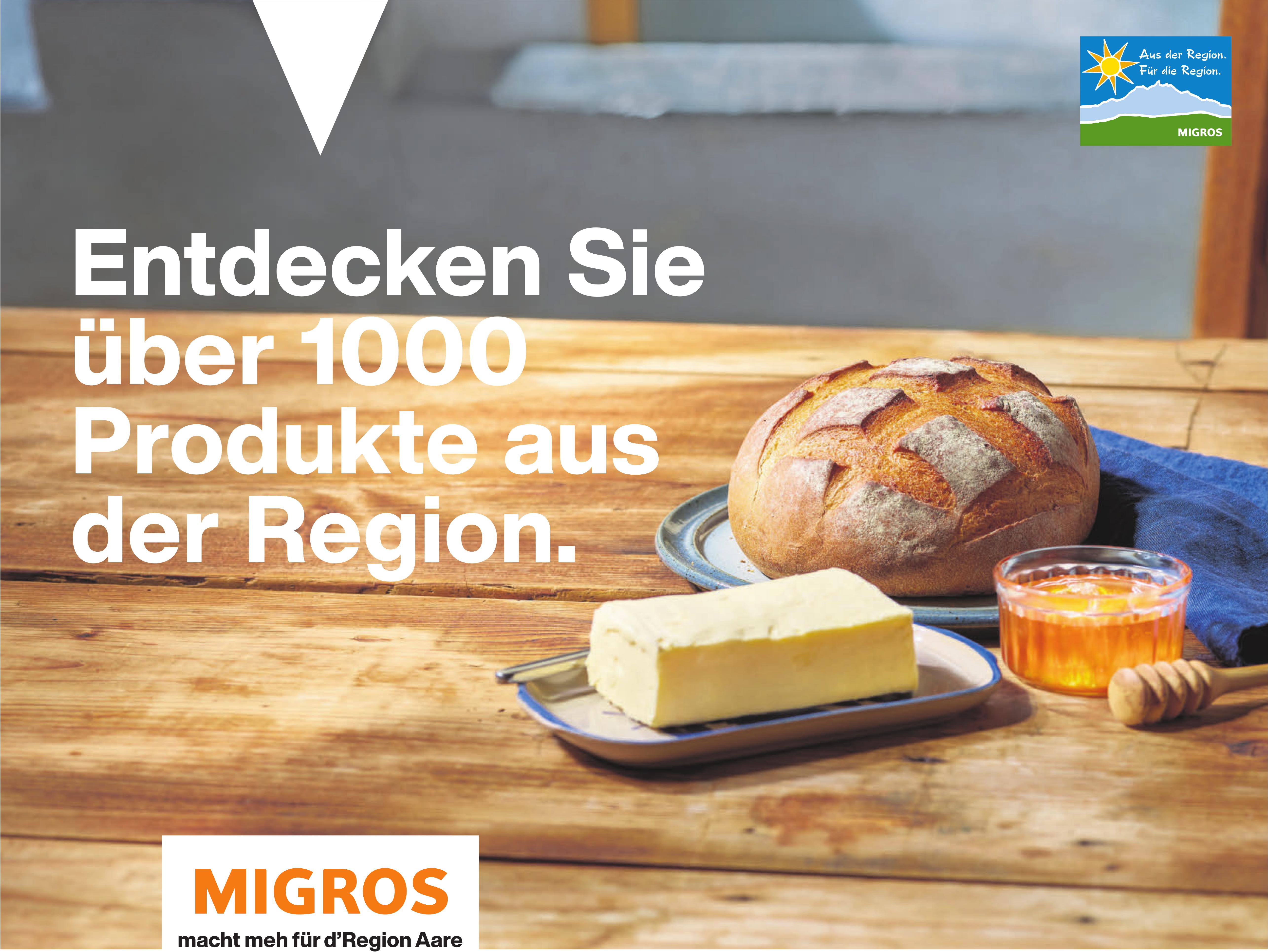 Migros, Entdecken Sie über 1000 Produkte aus der Region
