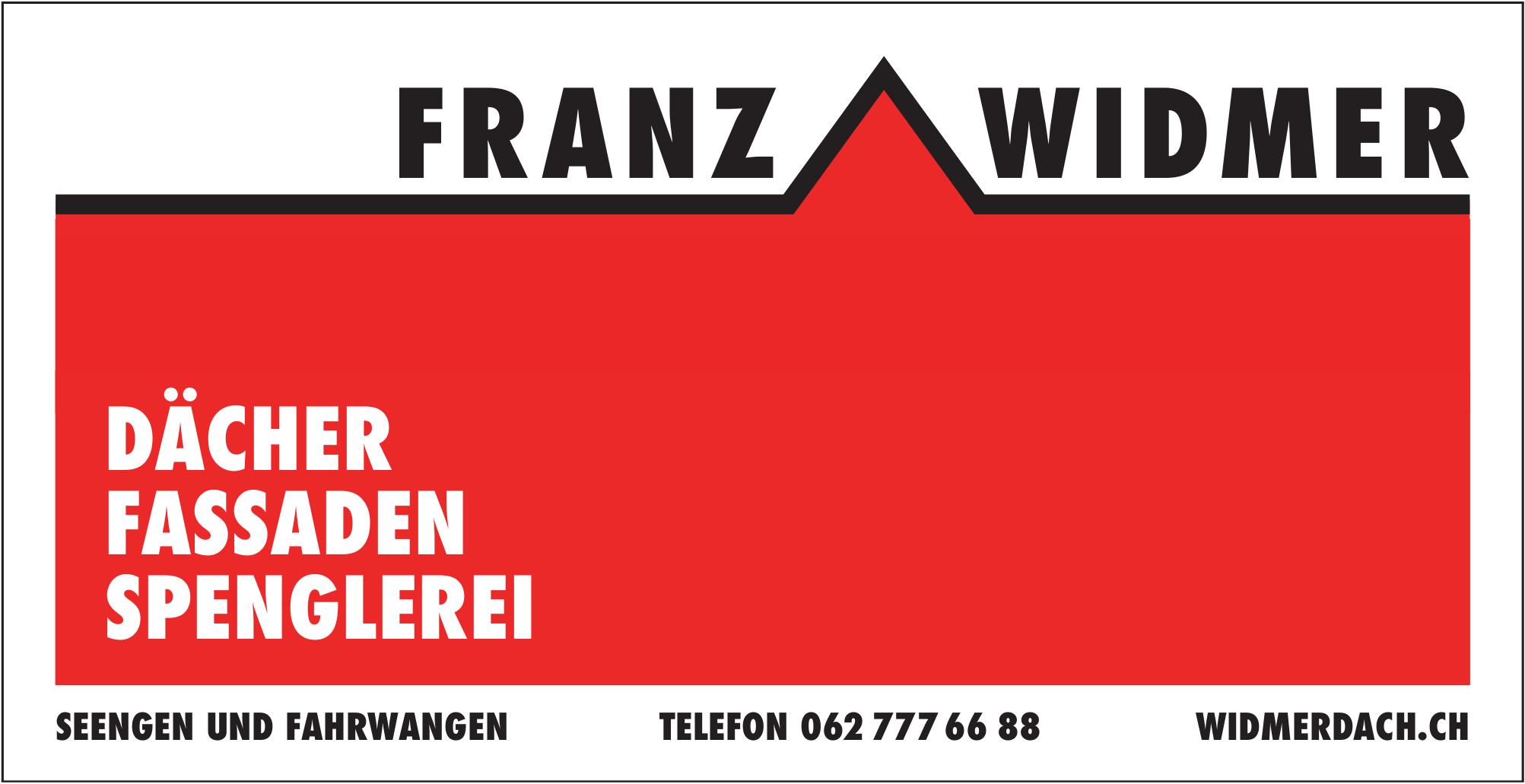 Franz Widmer - Dächer, Fassaden, Spenglerei