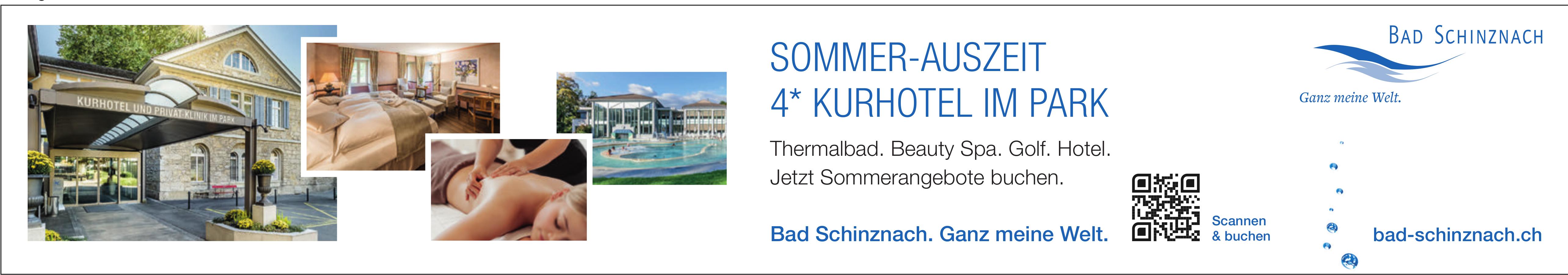 Bad Schinznach, SOMMER-AUSZEIT