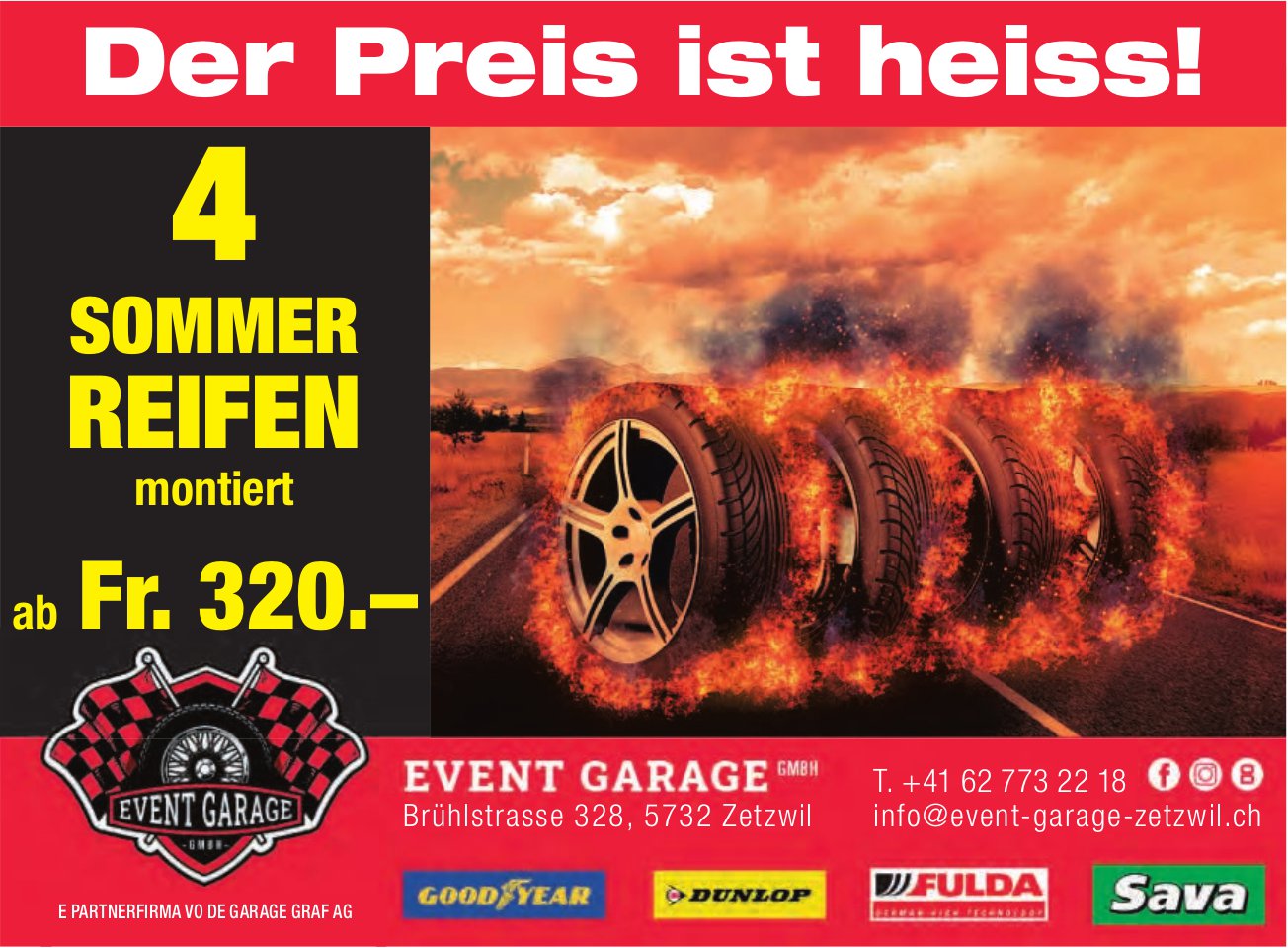 Event Garage Gmbh Zetzwil Der Preis Ist Heiss