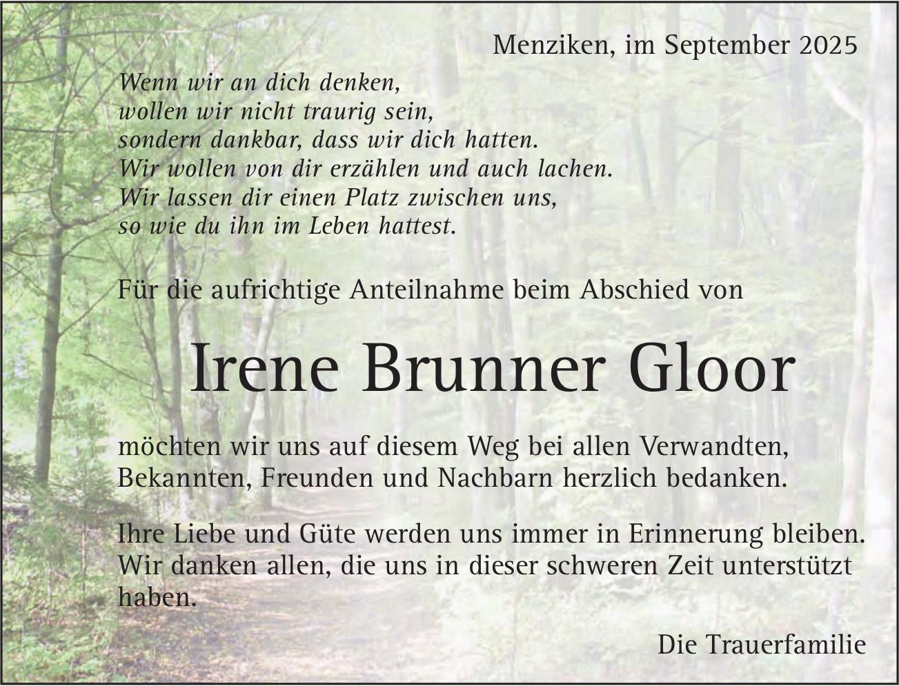 Brunner Gloor Irene / TA