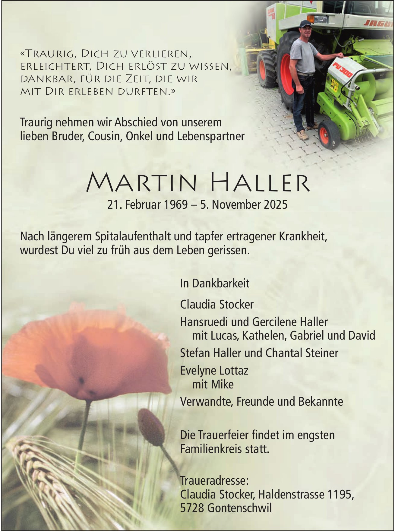 Haller Martin, November 2025 / TA