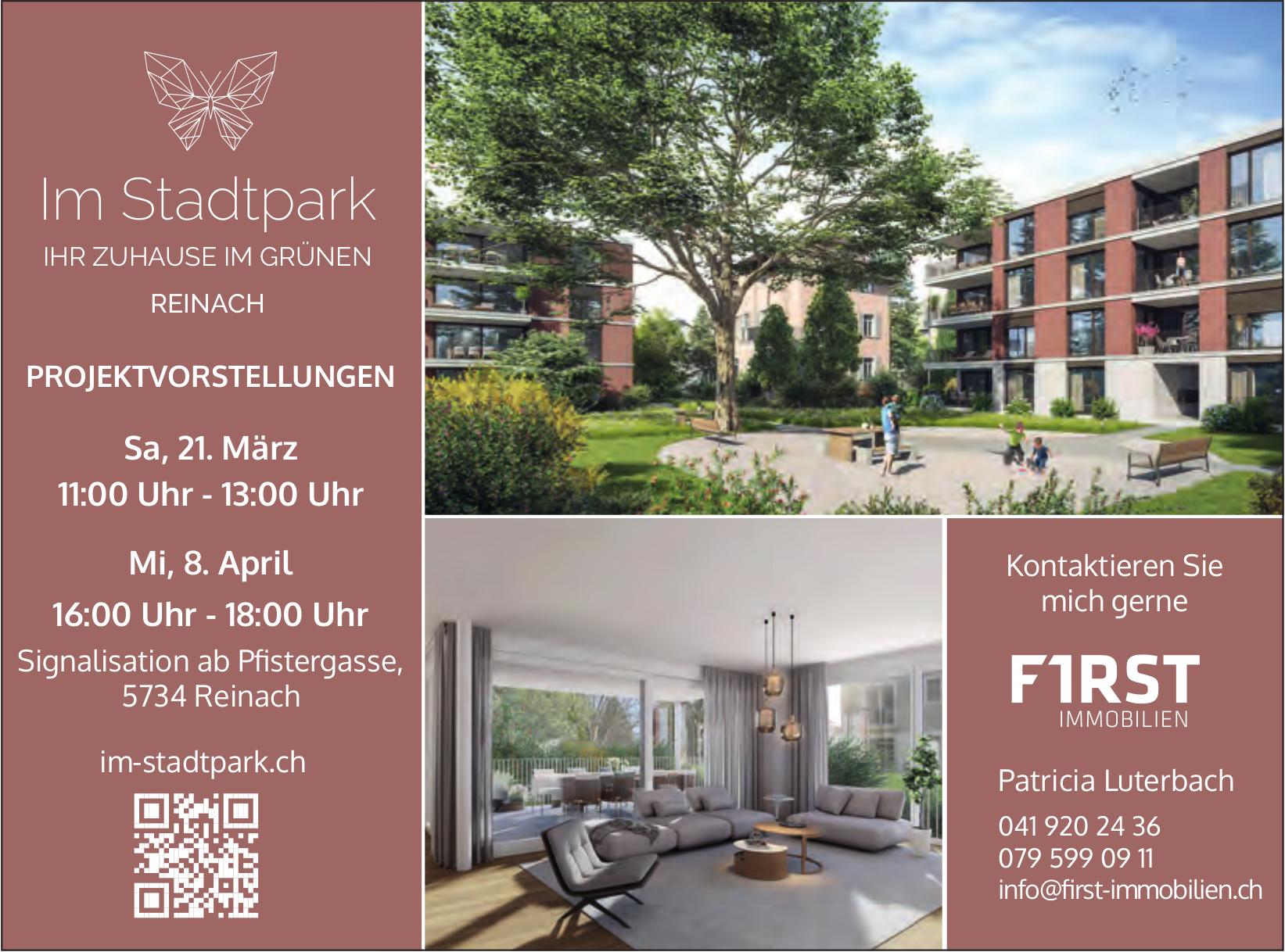 PROJEKTVORSTELLUNGEN, 21. März - 8. April, Reinach