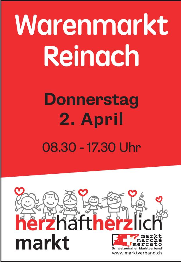 Warenmarkt Reinach, 2. April, Reinach