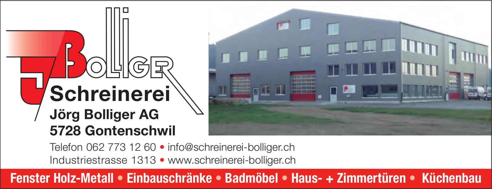 Jörg Bolliger AG, Gontenschwil - Schreinerei
