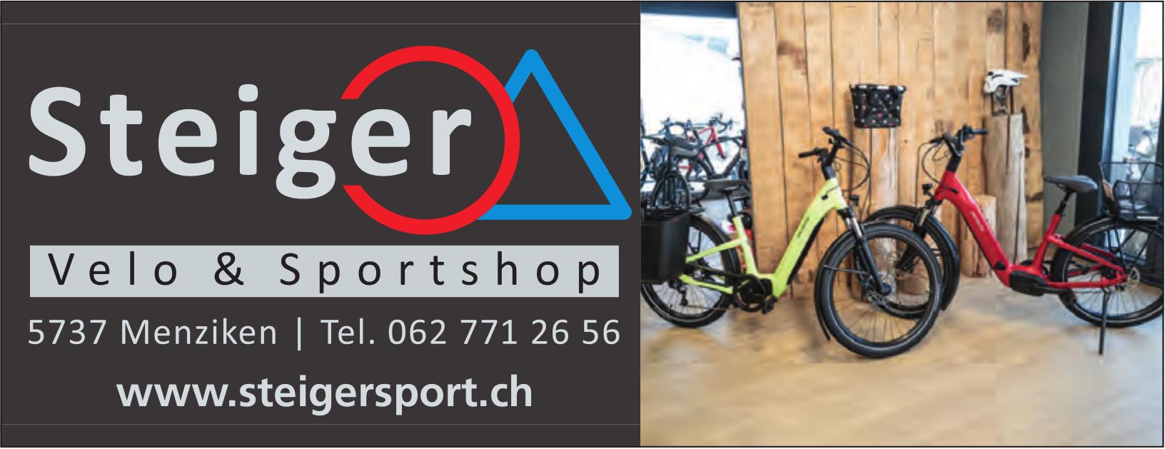Steiger Velo & Sportshop, Menziken - Steiger