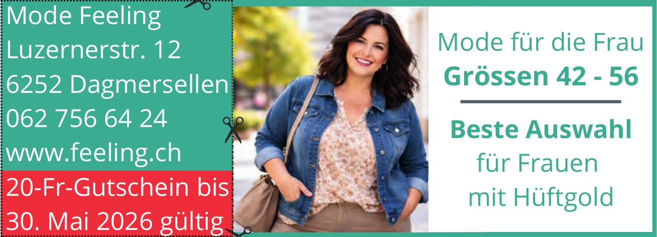 Mode Feeling, Dagmersellen - Beste Auswahl für Frauen mit Hüftgold