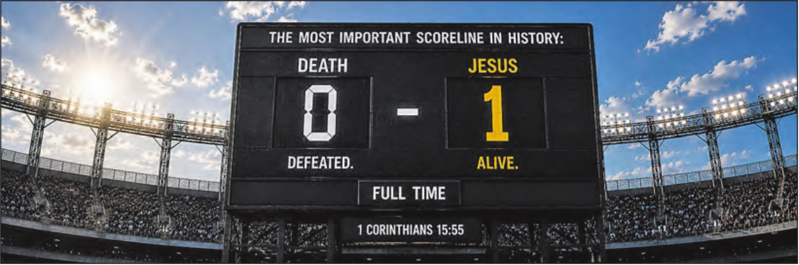THE MOST IMPORTANT SCORELINE IN HISTORY