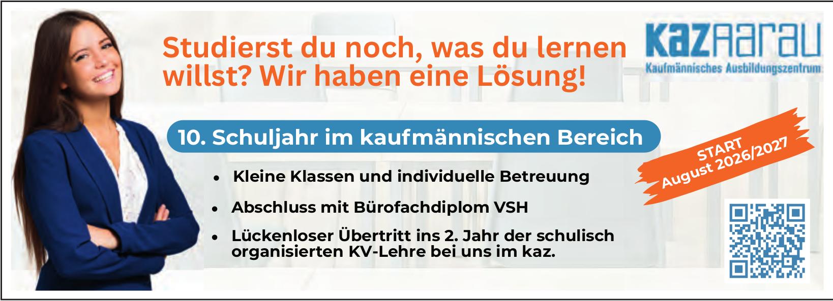 kaz aarau, Studierst du noch, was du lernen willst? Wir haben eine Lösung!