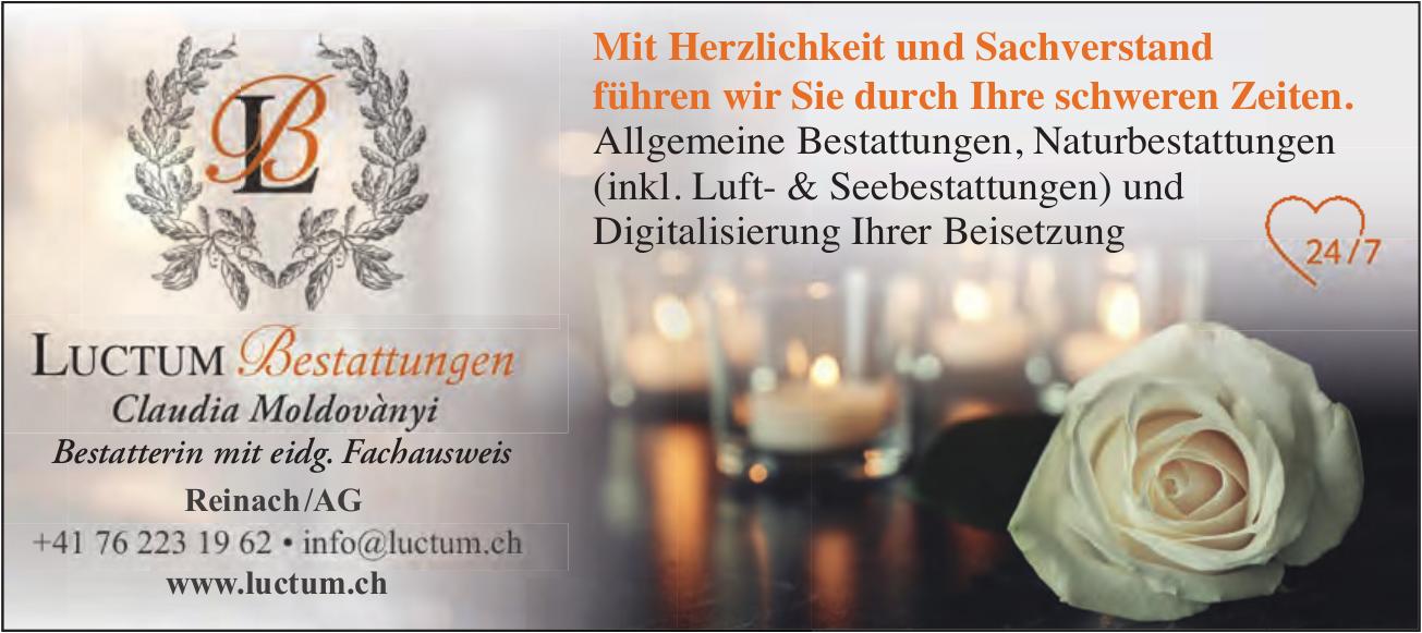 LUCTUM Bestattungen, Reinach