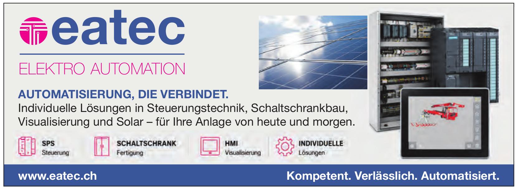 eatec, AUTOMATISIERUNG, DIE VERBINDET.