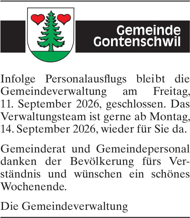 Lokale Gemeinschaft, Gemeinde Gontenschwil