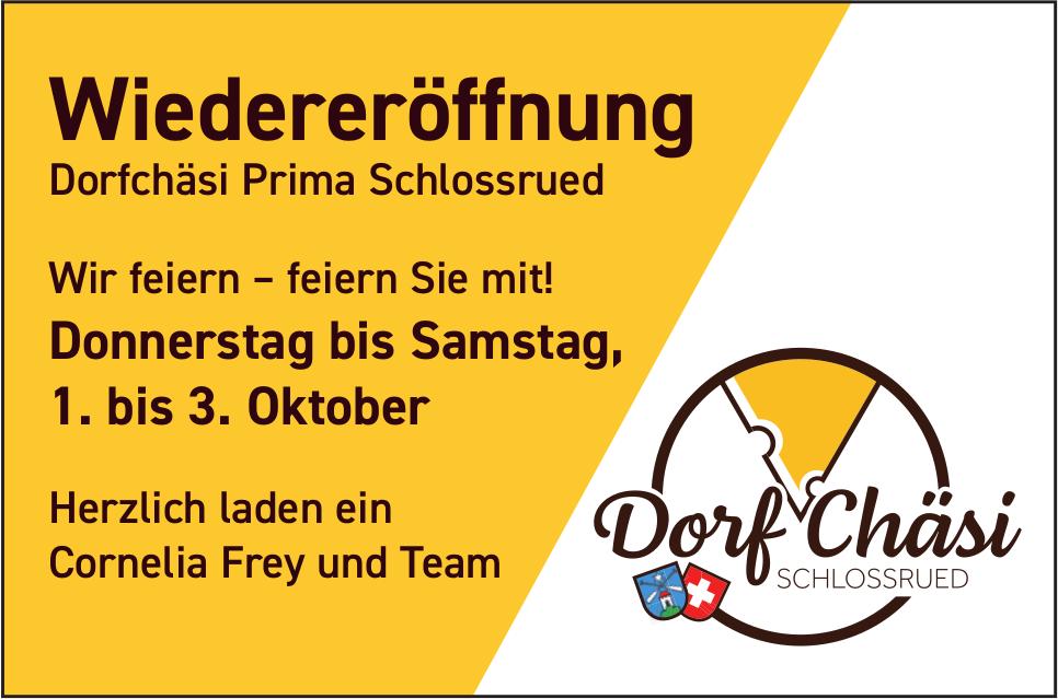 Wiedereröffnung, 1. - 3. Oktober